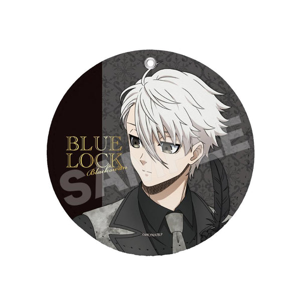 『ブルーロック』ブラックスワン レザーコースターキーホルダー /04 凪 誠士郎【202510再販】